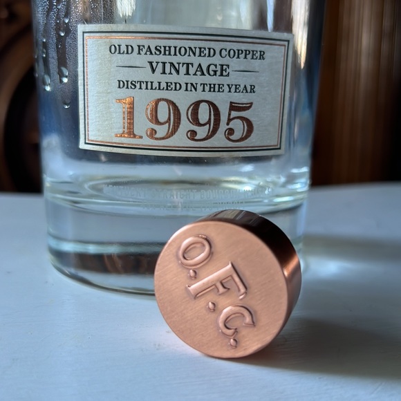 BUFFALO TRACE O.F.C. Old Fashioned Copper -VINTAGE-  Empty Collectors Bottle - Picture 8 of 14